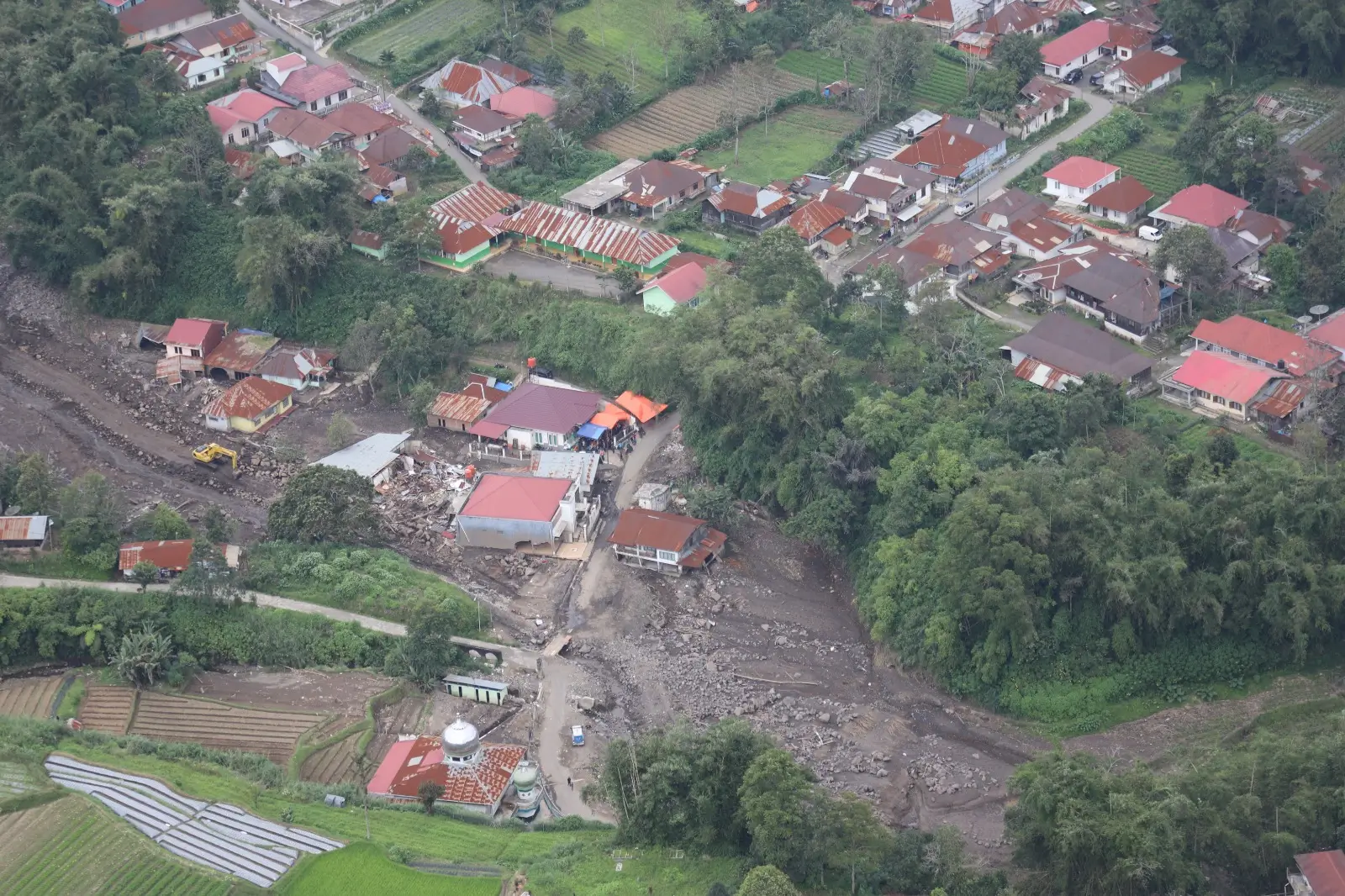 [UPDATE] Galodo Sumbar: BNPB Lakukan Survei Aerial Lanjutan Observasi Titik Galodo